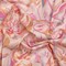 1 Yard Stretch Cotton Poplin Fabric Pink Dinosaur Print for Fun Apparel and Crafts